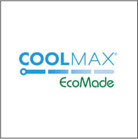 COOLMAX<sup>®</sup> EcoMade Core Technology